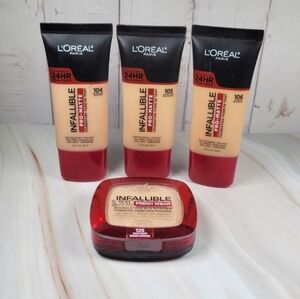 Loreal Infallible Foundation and Powder Bundle NEW!